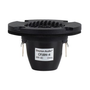 Main product image for Dayton Audio CF18N-4 3/4" Carbon Fiber Dome Neodymium Tweeter 4 Ohm275-411